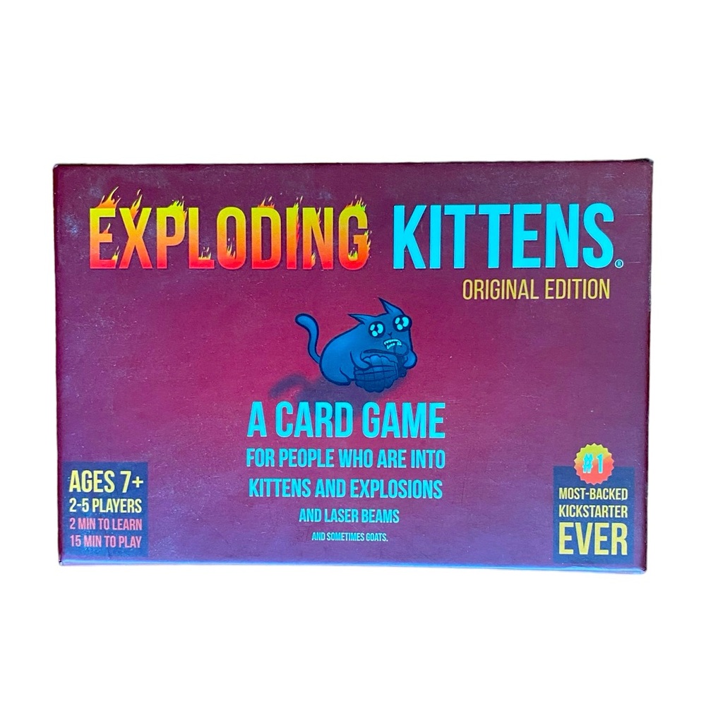 Exploding Kittens Card Game, 2-5 Players